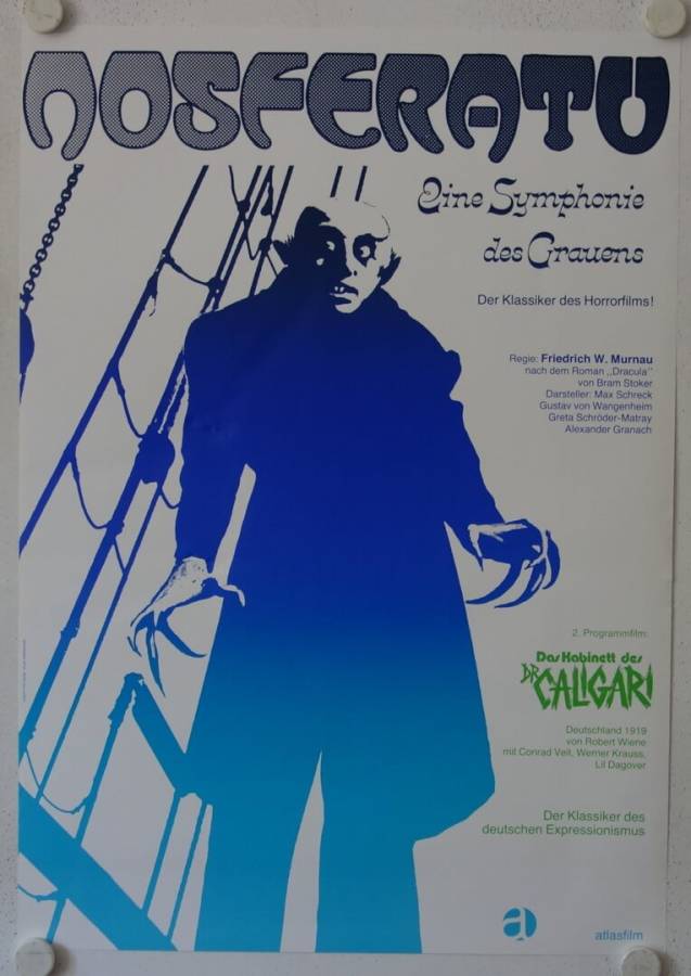 Nosferatu original release german movie poster